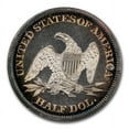 thumbnail image 3 of 1860 Liberty Seated Half Dollar PR-66 Cameo PCGS, 3 of 3