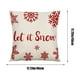 thumbnail image 3 of Funda de Almohada Navideña de 45 X 45 Cm. Ideal para Decoración Navideña o de Invierno. Ideal para Sofás., 3 of 6