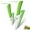 Gray, variant on Ceramic Knife Set of Kitchen 6-inch Chef Knife + 3-inch Paring Knifewith Sheath Soft-Grip Handle Vegetable Fruit Slicing Rustproof