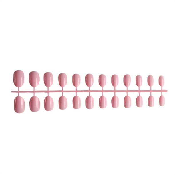 Qarigey 24 piezas de accesorios de manicura para uñas falsas, accesorios para mujeres, decoraciones para manos, uñas postizas Juegos de manicura Rosa claro seitruly CE011421-06