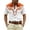 Orange@GC@, variant on CONZONE Mens Buttons Down Shirts Short Sleeve Shirts for Men Trendy Western Cowboy Graphic Lapel Soft Lightweight Tops
