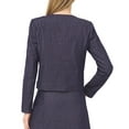 thumbnail image 2 of CeCe womens  Regular Fit Jacket, 16, Blue, 2 of 3