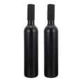 thumbnail image 3 of 2Pcs Empty Red Wine Storage Bottles Wine Subpackage Storage Bottles with Stoppers (Black), 3 of 8