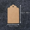 thumbnail image 3 of Under 10 Hangs 200PCS Blank Wedding Brown Kraft Paper Tag Gifts Papers Gift Tags, 3 of 5