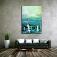 thumbnail image 2 of Yves Tanguy Painting Art Print Palace On Windows Rocks Framed Canvas Art Wall Art, 2 of 7
