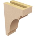 thumbnail image 5 of 3"W x 6"D x 9"H Classic Pescadero Rough Cedar Woodgrain TimberThane Corbel, Primed Tan, 5 of 6