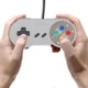 thumbnail image 5 of Mando USB 2x Super SNES Classic Famicom para Juegos PC Likrtyny, 5 of 6
