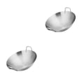 thumbnail image 1 of Sonducket Steel Saute Pan Double Handle Utensils Portable Thickened for Household BBQ Type2 NO2, 1 of 1