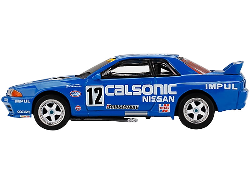 Nissan Skyline Gt R R32 Gr A Rhd 12 Calsonic Japan Jtcc 1993 Ltd Ed 2400 Pcs 1 64 Diecast Model By True Scale Miniatures Walmart Com