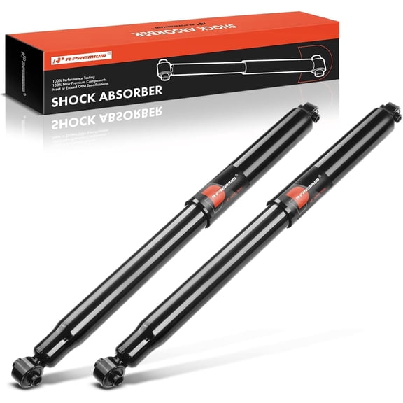A-Premium Rear Suspension Shock Absorber Compatible with Dodge Dakota 1997-2004, Durango 1998-2003, 4WD, 2-PC Set