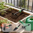 thumbnail image 1 of Tyidzon Hand Rake, Stainless Steel Gardening Essentials Rake with Ergonomic Handle, Heavy Duty Hand Garden Tools for Flower Planting Vegetable Yard Work, 1 of 7