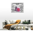 thumbnail image 4 of Massage Therapist Decor Wall Art Rustic Zen Stone Flower Relaxation Pictures Wall Decor Massage Sign Canvas Painting Prints Artwork Decorations Framed for Massage Spa Room Beauty Salon 16"x12", 4 of 6