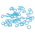 thumbnail image 1 of Unique Bargains Open Jump Rings, 8mm Colorful O-ring Connectors for DIY Crafts Jewelry Making, Carbon Steel, Blue, 100Pack, 1 of 5