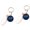 Blue, variant on Naierhg 2Pcss Mini Simulation Bowling Ball Keychain Bag Pendant Car Key Ring Accessories