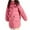 Pink, variant on Toddlers,and Boys'Heavyweight Hooded Puffer Jacket Girls Winter Cotton Coat Down Jacket Princess Style Mid-length Coat Children's Winter Cotton Coat