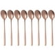 thumbnail image 1 of Gibobby Cucharas de café con con té largo de 8 piezas para cocina de agitación de inoxidable de cóctel, y bar(Oro Rosa), 1 of 2