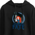 thumbnail image 3 of Disney Brave - Merida & Angus Change Your Fate - Juniors Cropped Pullover Hoodie, 3 of 5