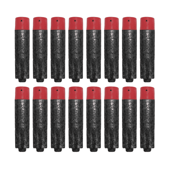 POINTERTECK 80Pcs Bullets for Nerf Game-Optimized Refill Darts for Nerf Guns Customizable Dart Accessories Impact-Absorbing EVA Toy Guns Gray