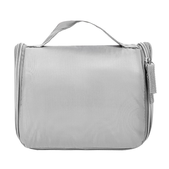 Pebbuoy Toiletry Bag Hanging Travel Makeup Pouch with Hook Large Capacity Multiple Compartments Waterproof Easy to Clean Portable Cosmetic Bag