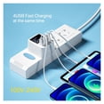 thumbnail image 4 of 40W USB Wall Charger 4 Port with LED Display QC3.0 PD3.0 Fast Charger for Mobile Phones ,Powerful Charging, 4 of 5