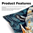 thumbnail image 2 of Rhinoceros Velvet Throw Covers Pillows with Unique Patterns - Set of 2 Decorative Pillow Inserts in 16x16, 18x18, 20x20 Inches for Home Decor and More, 2 of 6