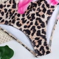 thumbnail image 4 of mgoYE Swimsuit for Girls 8-10 Girls Swimsuit One Piece Bathing Suit Floral Print Swimsuit Adjustable Straps Kids Bikini Sets Teens Swimwear(Brown,11-12 Years), 4 of 8