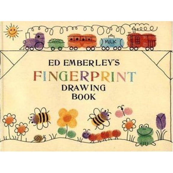 Pre-Owned Ed Emberley's Fingerprint Drawing Book (Hardcover) 0316236381 9780316236386