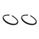 thumbnail image 1 of Qarigey Accesorios para el cabello con Diadema clásica simple Ropa de diario Accesorio a juego Ducha Diadema Niñas Negro 2Conjunto, 1 of 6
