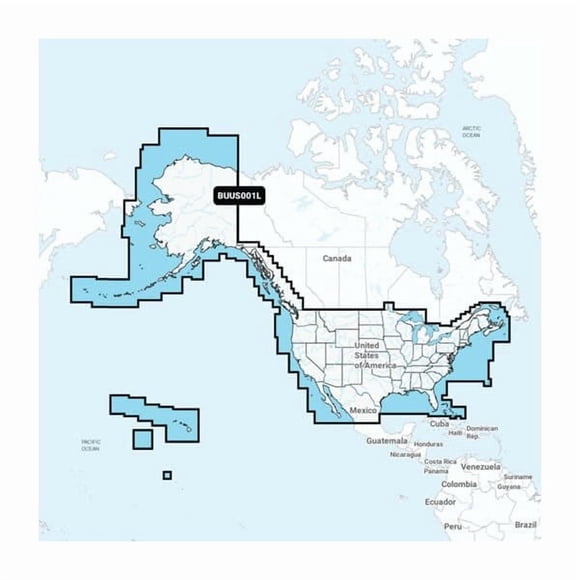 Garmin; Garmin Cartographie Marine 010-13177-00 NAVIONICS; Compatible avec les Systèmes de Navigation GPS/traceurs de Cartes Code de Région BUS001L; sur Carte SD/Micro-SD