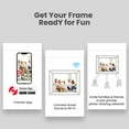 Frameo 10.1" Digital Picture Frame Smart Wifi Touch Screen Electric