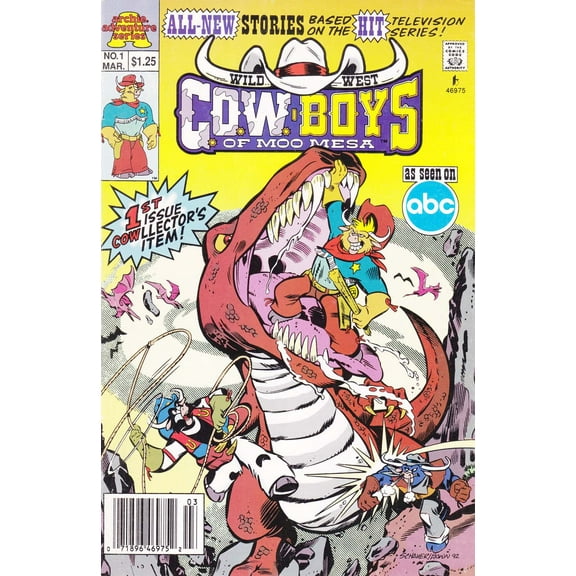 Wild West C.O.W.-Boys of Moo Mesa, The #1 (Newsstand) VF ; Archie Comic Book