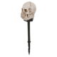 thumbnail image 1 of Halloween Skull Decorative Stake Lamp Outdoor Lighting For Gardens And Courtyards With Beige Color And Solar Charging 1Set, 1 of 5
