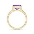 thumbnail image 2 of ANGARA Natural 3.1 Ct. Amethyst Solitaire Ring in 14K Yellow Gold for Women (Ring Size: 12), 2 of 9