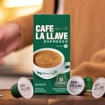 thumbnail image 7 of Cafe La Llave Espresso Pods: 80 Dark Roast Latin-Style Coffee Capsules, Intensity 11, 7 of 7
