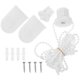 thumbnail image 1 of 1 juego de accesorios de repuesto para persianas enrollables, kit de reparación, soporte de repuesto para persianas enrollables, cadena de cuentas, 1 of 6