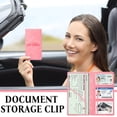 thumbnail image 2 of Business Card Wallets for Men Multifunctional Drivers License Bag Car Id Waterproof Scratch Proof, 2 of 7