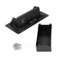 thumbnail image 2 of Toma De Escritorio, Tira De Alimentación Negra De Mano De Obra Fina AC125V 10A Con Puerto USB Para Oficina, 2 of 7