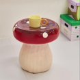 thumbnail image 1 of Stool, Resin Mushroom Stool Mushroom Ottoman Mushroom Decorative Stool Resin Creative Sculpture Decoration Mushroom Shape Ottoman Small Chair for Living Room Bedroom(Multi-Colored), 1 of 6