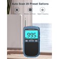 thumbnail image 6 of AM FM Walkman Radio:900mAh Rechargeable Portable Transistor Pocket Radio with Best Reception Digital Tuning, LCD Screen,Stereo Earphone Jack, Sleep Timer and Alarm Clock for Jogging,Walking Blue, 6 of 7
