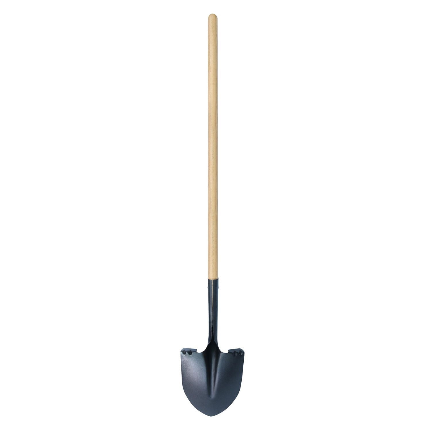 Expert Gardener Long Hardwood Handle Digging Shovel, Best for digging holes