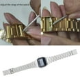 thumbnail image 3 of Reloj LED Digital, Correa De Acero Inoxidable, Reloj De Pulsera Rectangular Con Luz Trasera, Pantalla De 12 24 Horas, Fecha, Semana, Alarma, Cronógrafo Para Hombres Y Mujeres, 3 of 7
