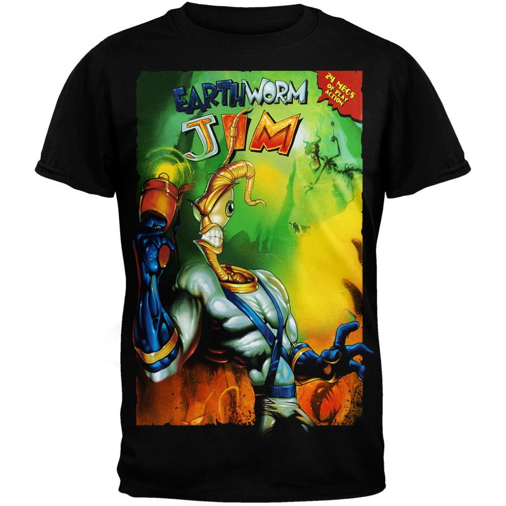 earthworm jim shirt