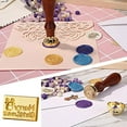 thumbnail image 3 of Cabezal Sello DIY MULTURVO SELLE CABEZA CERA DEL para Invitaciones Boda, 3 of 6
