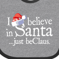 thumbnail image 4 of Inktastic I Believe In Santa 2 Boys or Girls Baby Bib, 4 of 4