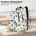 thumbnail image 7 of HUIACONG School Backpack for Kids Bamboo Panda Print 17 Inch 4-Piece Backpack Set, Easy Clean Interior, for Middle School Students, 7 of 7