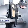 thumbnail image 4 of VIVO Steel Clamp-on 10" x 12" Rotating Pegboard, Magnetic Privacy Panel, 4 of 8