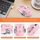 thumbnail image 5 of Rechargeable Bluetooth Mouse for PC and Laptop Pink, 5 of 5