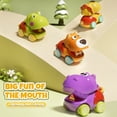 thumbnail image 5 of Toys for 1 Years Old Boys Girls, Toddler Toys, 4 Push and Go Toy Cars for Toddlers, 12 Month Animal Car Toys for 12-18 Months, Learning Educational Baby Toys for 1 2 3 Year Old Birthday Gifts, 5 of 9