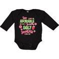 thumbnail image 3 of Inktastic Too Adorable to Wear Ugly Sweaters Boys or Girls Long Sleeve Baby Bodysuit, 3 of 5