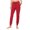Red, variant on Summer Pants for Women Jogging Bottoms Women's Sports Trousers Long Training Trousers Yoga Women High Waist Casual Slim Fit Sweatpants Drawstring Jogger With Pockets Pants Size 4 Twill Linen Dark